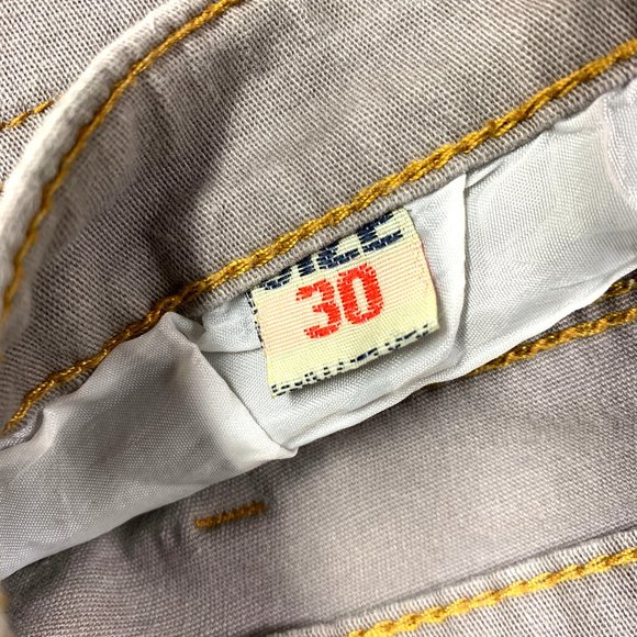 Nasty Girl Grey Skinny Jeans Size 30 - Picture 3 of 5